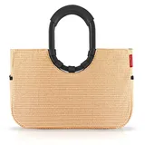 reisenthel Einkaufstasche loopshopper M 12l frame raffia black