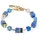 Coeur De Lion GeoCUBE® Iconic Precious Armband Edelstahl blau 4905/30-0700
