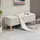 Homcom Truhenbank Beige 110 x 39 x 45 cm