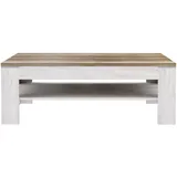 Sconto Couchtisch weiß 120 x 43 x 75 cm
