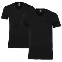 Puma V Neck Tee schwarz S