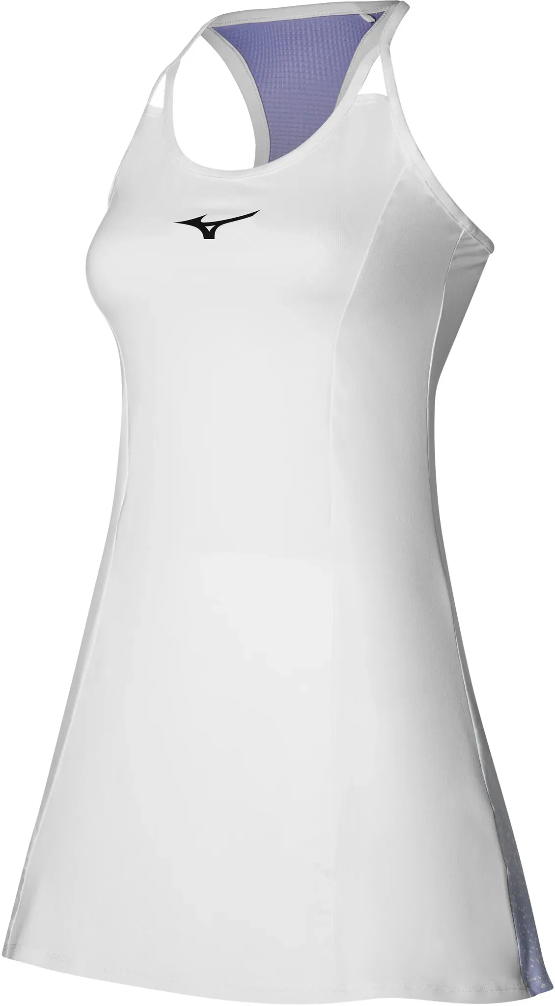 Damen Kleid Mizuno  Printed Dress White L - Weiß