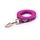 Julius-K9 IDC Color & Gray gumierte Leine, 20 mm x 1 m ohne Schlaufe, Pink-Grau
