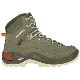 Lowa Renegade GTX Mid Damen Graugrün/Panna 37,5