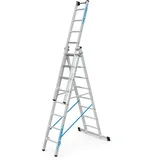 ZARGES Mehrzweckleiter Skymaster Plus X, LM, 3 x 8 Stufen