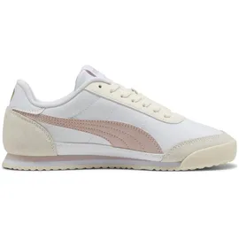 Puma "PUMA Turino II OG Sneakers Erwachsene", Herren, Gr. 45, weiß (weiß mauve mist frosted ivory pink), Obermaterial: Synthetik, Kuhleder, Leder; Futter: Textil; Innensohle: Textil; Laufsohle: Gummi, Schuhe Sneaker