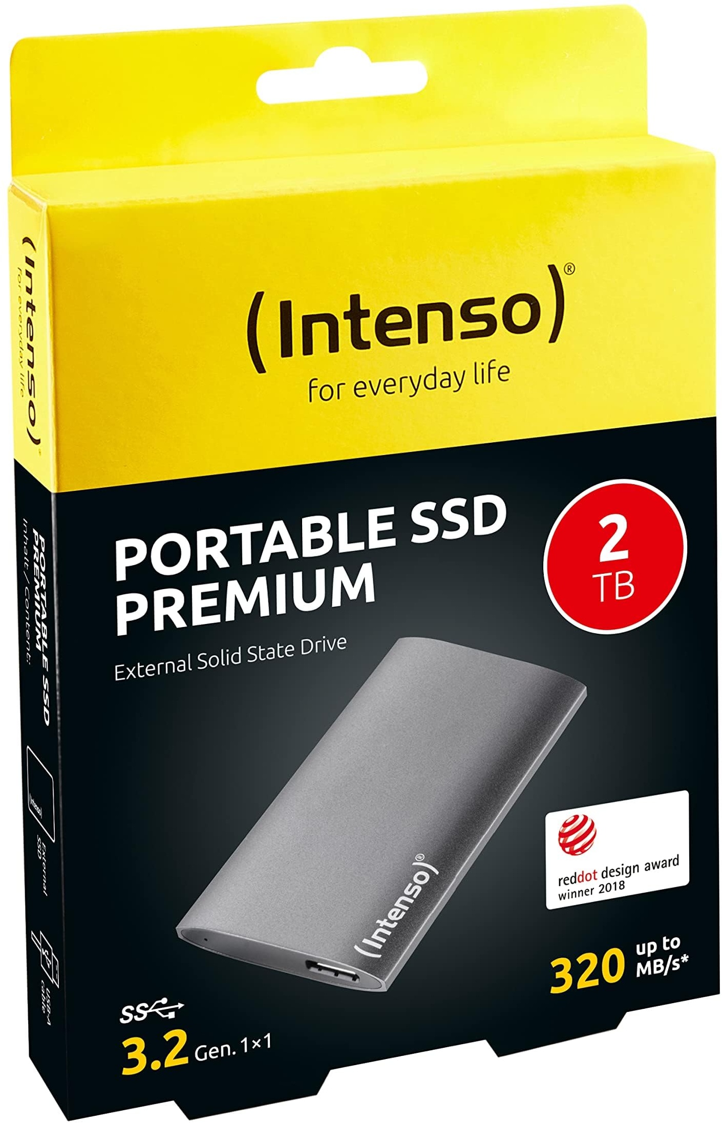 Intenso External SSD 2TB Premium