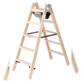 Proregal Stufen-Stehleiter Holz 10 Stufen