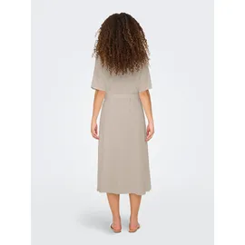 Jdy Blusenkleid Midi Beige 34