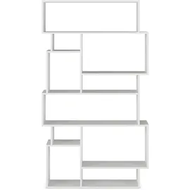 VS Venta-stock Hawai Wohnzimmerregal 96 x 25 x 168 cm Weiß