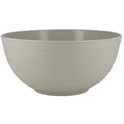 MONOUSO - Wiederverwendbare langlebige Schale PP Mineral Grau 2.000ml Ø20cm (1 Stück)