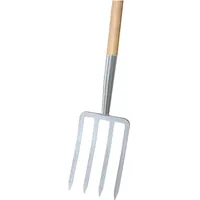 Ideal Spatengabel mit 4 Zinken und T-Stiel