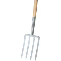Ideal Spatengabel mit 4 Zinken und T-Stiel