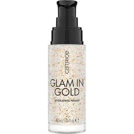 Catrice Glam In Gold Hydrating Primer feuchtigkeitsspendender Primer unter dem Make-up mit 24 Karat Gold Farbton 010 Oh My Goldness