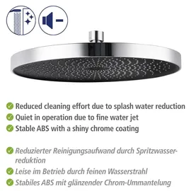 Wenko Duschsystem Softwater Chrom 75-120 cm
