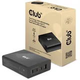 Club 3D Reise Ladegerät PPS 132W GAN, USB Typ-C/Typ-A Power Delivery (PD) 3.0