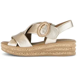 Gabor Plateau-Sandaletten Damen Gold 42