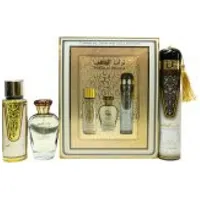 Ard al Zaafaran Turab Al Dhahab Eau de Parfum 650 ml + Body Mist 650 ml + Lufterfrischer 650 ml Geschenkset