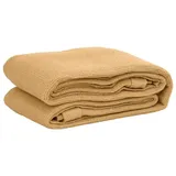 vidaXL Zeltteppich Sandfarbe 300x600 cm HDPE