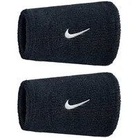 Nike Swoosh Doublewide Schweißbänder 2er Pack schwarz TU