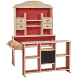 Eichhorn 100002556 - Kaufladen mit Theke, teilmontiert, 88,5 x 98 x 121 cm, Lindenholz