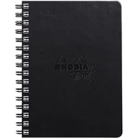 Rhodia Touch Book, Doppelspirale, DIN A6 20 Bl extraweiß