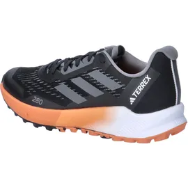 adidas Terrex Agravic Flow 2 Trailrunning-schuhe - Core Black / Grey Four / Amber Tint - EU 40