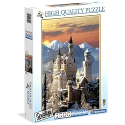 Clementoni High Quality Collection Puzzle Neuschwanstein !!! 1500 !!! Teile
