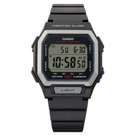 Casio W-738H Digital 10 BAR Schwarz 1AVEF