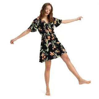 Roxy Minikleid TROPICAL TIDES CRINKLE grau S (36)