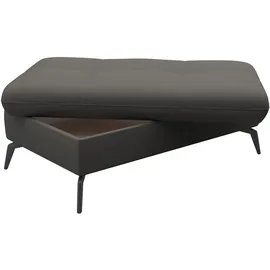 sit&more Polsterhocker Amica mit Stauraum 102 x 47 x 69 cm Grau