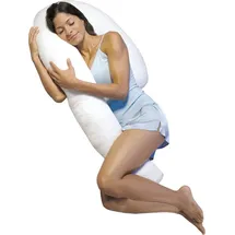Mediashopping Dreamolino SwanPillow  ergonomisches Ganzkörper-Kopfkissen 0 x 0 cm Weiß