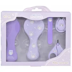 Beter Cure Baby Care Eule – Baby-Geschenk-Set (5 Teile)