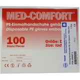 PARAM PE-Einmalhandschuhe gehämmert Damen 100 St.