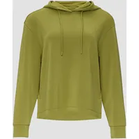 S.Oliver Hoodie mit Seitenschlitzen, Khaki, 40