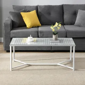 Möbel Boss Couchtisch (LBH 100x50x42 cm) - LBH 100x50x42 cm