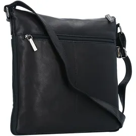 GREENLAND Nature Umhängetasche Leder Black