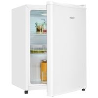 Exquisit Mini Kühlschrank KB560-V-091E weiss | Nutzinhalt: 50 L | Temperaturregelung | 45cm Breite | LED-Beleuchtung | Kompakt