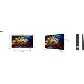 TCL 55C61B 55 Zoll QLED 4K Google TV