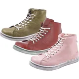 Andrea Conti Damen 0341500 Schnürboots Sneaker High mit Reißverschluss, Größe:42 EU,