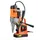 Vevor Profi Kernbohrmaschine Magnetbohrmaschine Magnetkraft 12500 N, 850 U/min 1450 W Magnetbohrmaschine 40 mm Bohrdurchmesser, Magnetkernbohrsystem für Schiffsbau, Brückenbau usw. Orange