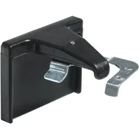 GARDINIA Klebeträger-Set Schwarz