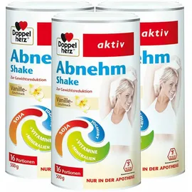 Doppelherz Aktiv Abnehm Shake Vanille Pulver 3 x 500 g