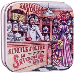 La Savonnerie de Nyons - Metallbox mit Seife 'Apotheke' 155 g