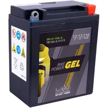Intact Bike-Power GEL Motorradbatterie GEL12-12AL-A, 12Ah (DIN 51213, YB12AL-A
