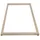 TUGA-Holztech Rollrost Auflagerrahmen für Rollroste 90 x 190 cm