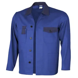 Qualitex Arbeitsjacke basic 2-farbig, Größe: 66 Farbe: kornblau/marine