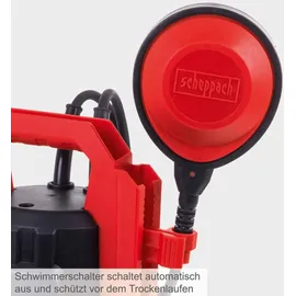 SCHEPPACH DWP400 Schmutzwasserpumpe 400W 9000L/h 0,6bar