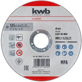 KWB Trennscheibe 125 mm