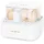 EMERIO EB-115560.12 6 Eier + Eipicker Weiß